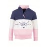 Rydale Rydale Byland Cow Sweatshirt Denim/White/Sorbet