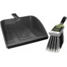 Buffalo Plastic Jumbo Dustpan & Brush
