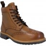 BOOT CAWDOR 9 TAN ANKLE BROGUE