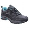SHOE ABBEYDALE 7/41 GRY/BLK/AQUA HIKING
