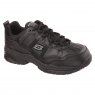 SHOE GRINNELL 9 BLK SOFT STRIDE SAFETY