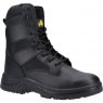 BOOT HI LEG FS008 9 BLK SAFETY