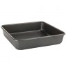 TIN CAKE 23CM SQR SHALLOW LUXE