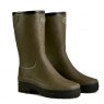 Le Chameau Le Chameau Bottillon Giverny Wool Lined Wellington Vert
