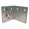 SLEEPER SUPPORT CORNER BRACKET GALV
