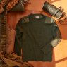 Land Rover Wool Rib Knitted Sweater Bronze Green