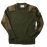 Land Rover Wool Rib Knitted Sweater Bronze Green