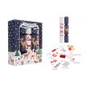 XMAS CRACKER 10PK BLUE SANTA YELPERS 12"