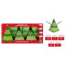 XMAS CRACKER 6PK CUTE TREE NOVELTY