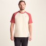 Tog24 Tog24 McGill T-Shirt Warm Cloud/Garnet Red