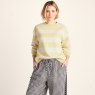 Tog24 Tog24 Tara Sweatshirt Butter Yellow Stripe