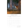 Gifted Stationary Square Woodland Scenes Calendar 2027
