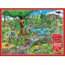 Cobble Hill Doodle Town Par For The Course Jigsaw Puzzle 1000 Piece