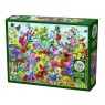 Cobble Hill Butterfly Garden Jigsaw Puzzle