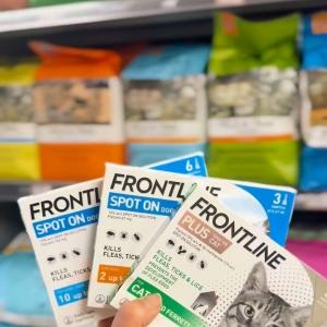 🐾 Protect your pets from fleas and ticks with 10% OFF Frontline Cat & Dog treatments at Mole Avon...