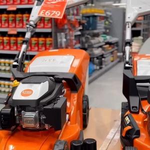 Checkout our BIG BRAND lawnmowers and garden machinery! 🏡 Whether it’s trimmers, mowers, or hedg...