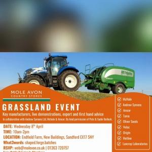 🌱Join us for an exciting Grassland Event! 🌱 Get ready for a fantastic day with Mole Avon Countr...