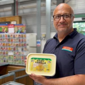 Farmer Tom’s Ice cream is available at Mole Avon Axminster, Crediton and Okehampton.🍦 Made on a...