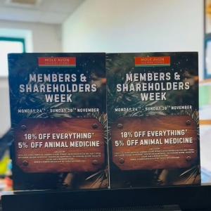🌟 Members & Shareholders Week is Coming! 🌟 ✨ 10% OFF Everything* ✨ 5% OFF Animal Medicine ...