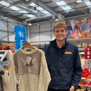 Wrap yourself in warmth and whimsy with the JM Cooper Highland Cow Jumper from Mole Avon! 🐮 This c...