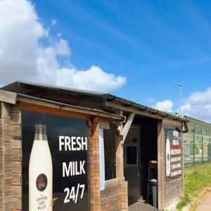 Visit one of the milk vending machines at a time that suits you and enjoy delicious, farm-fresh milk...