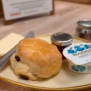 Cream first, always! 🍓😉 Pop into the Cafè at our Crediton store and treat yourself to a cream...