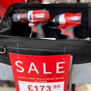 💥 Power through any project with our Einhell drill set! A deal not to be missed, ONLY £99! 💥 U...