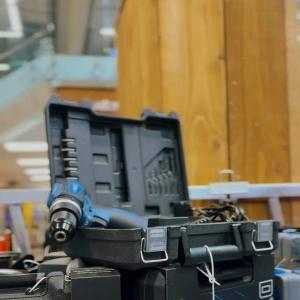 Meet the DXPULSE 12V Brushless Combi Drill Kit, part of the DXPULSE 12V Interchange Series, with thre...